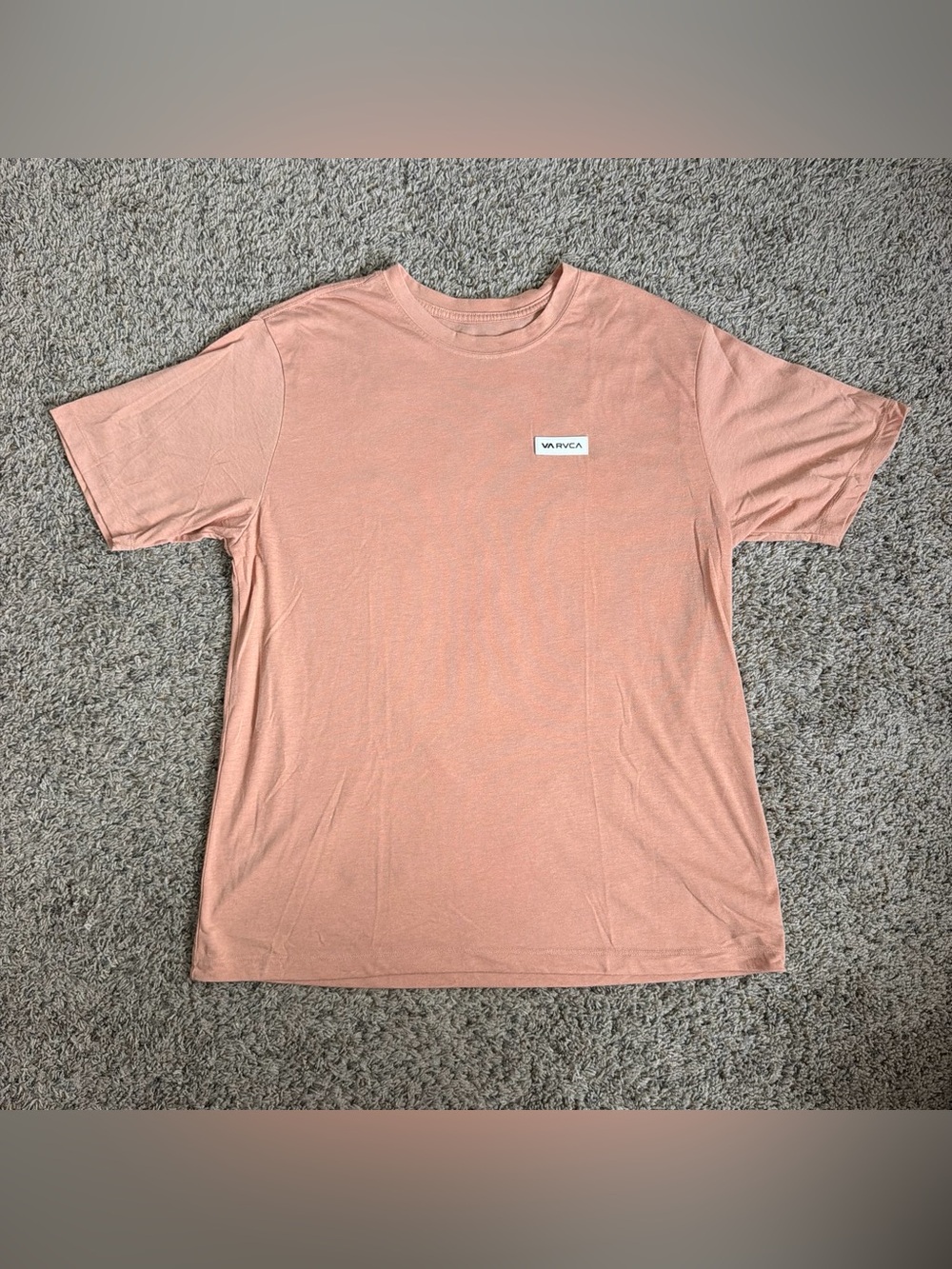 RVCA Women’s XL peach t-shirt